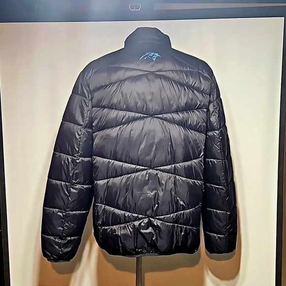 Carolina Panthers Puffy Jacket NWOT - Picture 3 of 6